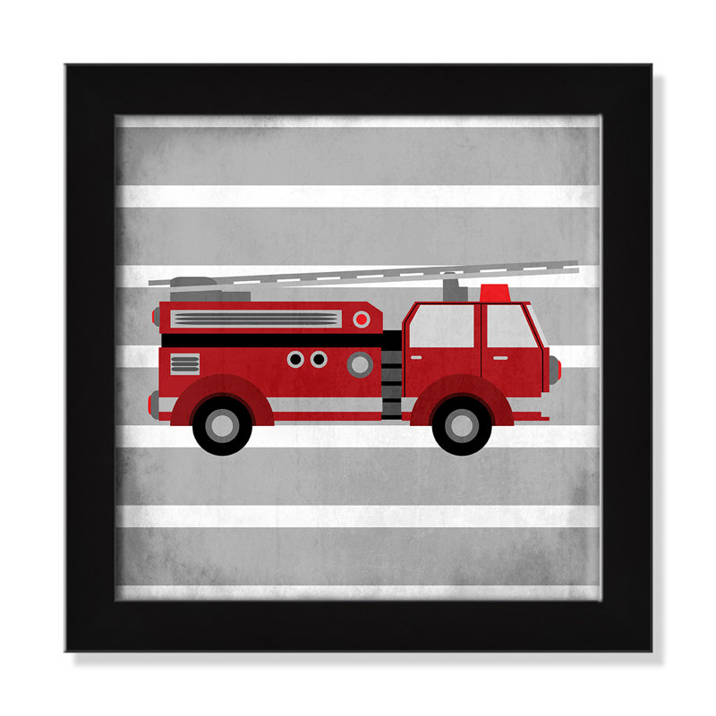 Adhésif décoratif en rouge 1 pi, Encadré plat noir, H 12 po x l 12 po x P 0,6 po