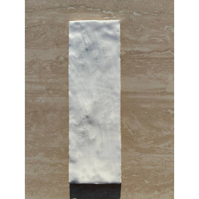 Alabaster 2.56"x7.87" Glossy Subway Tile