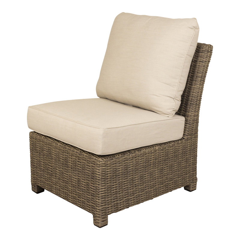 Chaise de patio avec coussins