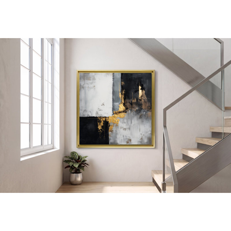 Gilded Resolve, 26" H x 26" W
