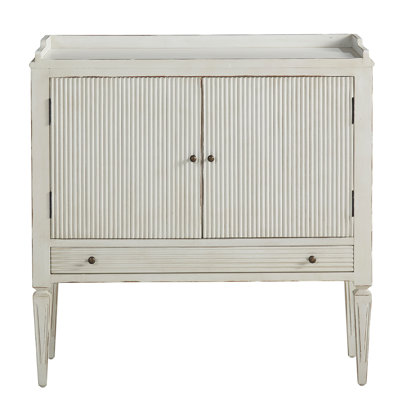 Stacie Solid Wood 2 - Door Accent Cabinet by Red Barrel Studio