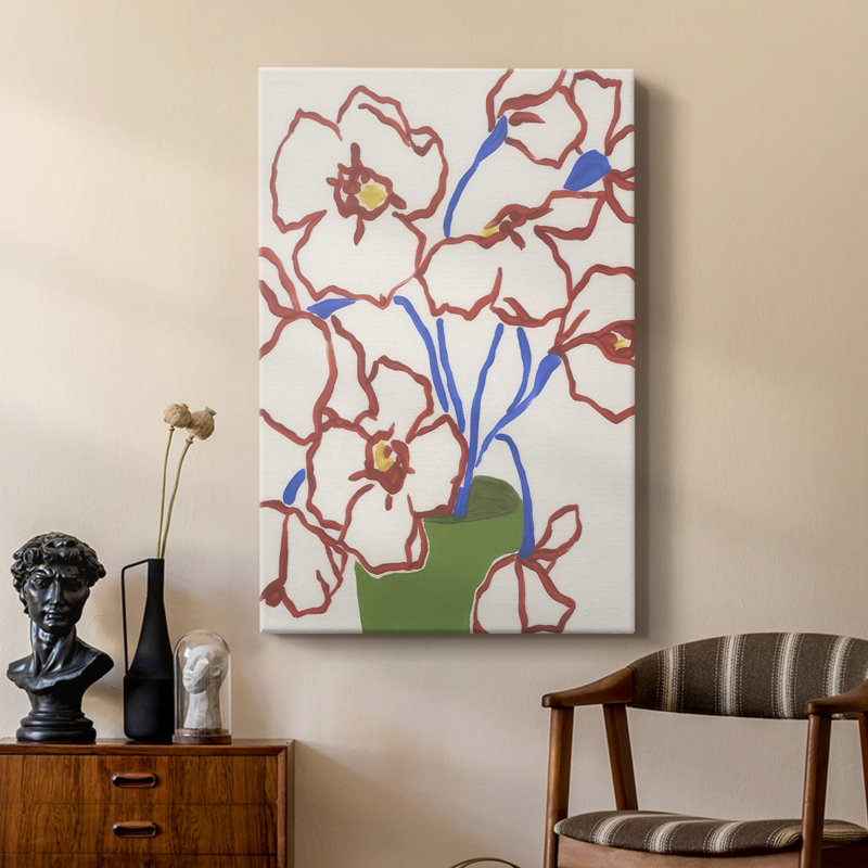 Petal Perimeter II - galerie sur mesure Cavas, H 27 po x l 18 po
