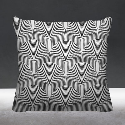 Limpo Minimalist Mid-Century Indoor/Outdoor Pillow