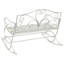 112 cm W Steel Garden Bench-110454954