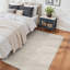 Tapis lavable à rayures rétro antidérapant (beige)-490636191-471381059