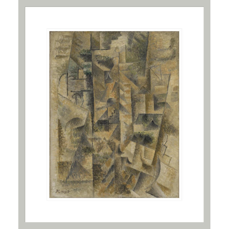 «Landscape at Céret» par Pablo Picasso, H 21,16 po x l 17,75 po