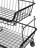 Kitchen Island Cart With Wheels Rolling Storage Cart With Wooden Top, Heavy Duty Steel Utility Cart With Convertible Base For Kitchen And Pantry Organization-792604298