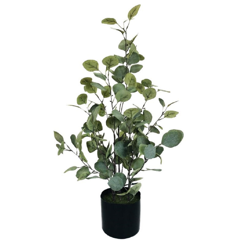 Arbre à feuillage artificiel en pot, H 30 po x l 13 po x P 13 po