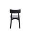 Chaise d'appoint en lin véritable et finition seulement, chaises non incluses