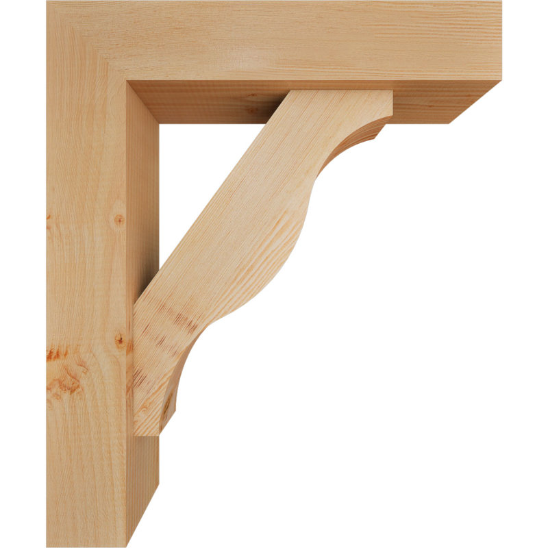 Support Funston Block avec support décalé, 24 x 20, Sapin Douglas de l 5 1/2 po (lisse)