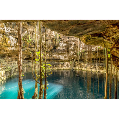 Cenote At San Lorenzo Oxman by Nodostudio - Wrapped Canvas Print