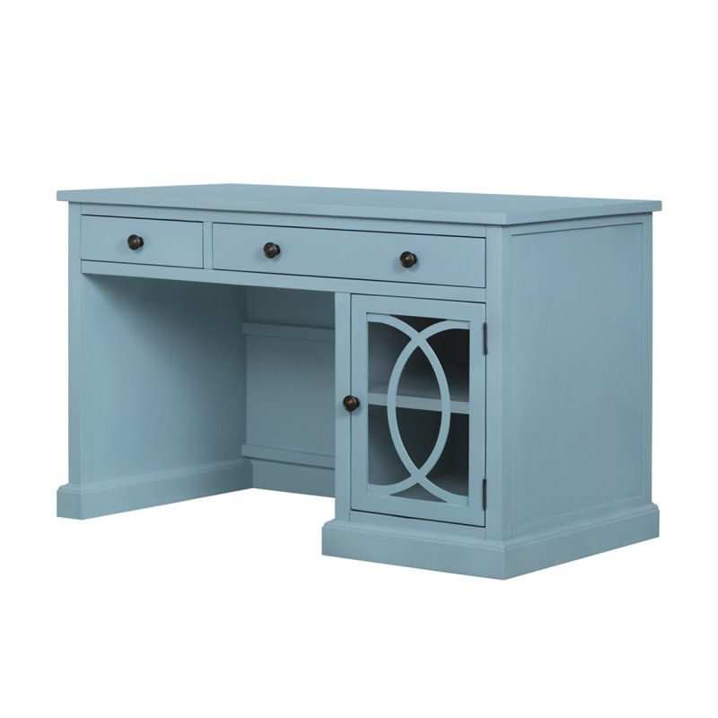 50X26x31" Desk, Blue