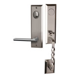 Bravura 915-939 Dummy Jacksonville Handleset with Charlotte Lever in Matte Black - L