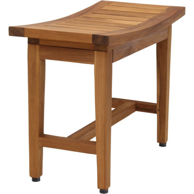 Maluku Lotus Teak Shower Bench