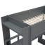 Lit mezzanine en bois avec bureau Wood-689945230