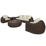 Ojai Outdoor 4 - Piece Conversation Set
