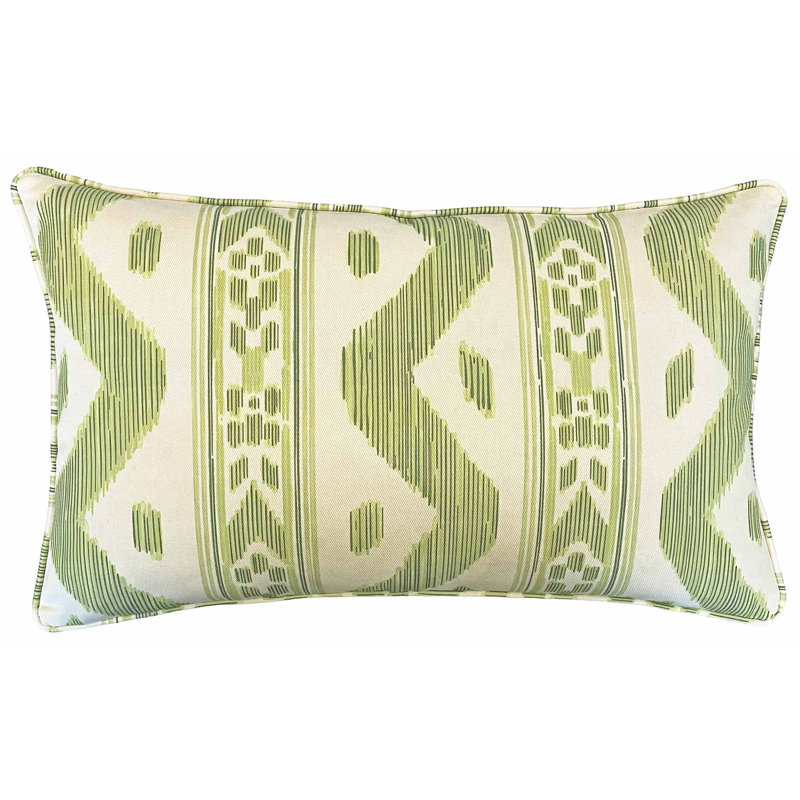 Ikat Cotton Throw Pillow