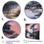 Pine Tree Majestic Twilight - Lakes & Rivers Wall Art Prints-1714592728-1714592733