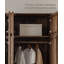 Armoire classique classique noyer noir-112401049