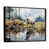 Black Floater Framed