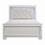 Tête de lit à tête de lit touffetée à grand lit 1 pièce Glamour Design Furniture