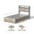 Twin Size Bed Frames With Charging Station