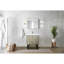 30 po L, meuble-lavabo rustique, comptoir en quartz, robinet, miroir coulissant de 28 po, meuble-lavabo pour salle de bain, robinet, pleine longueur-1527179062