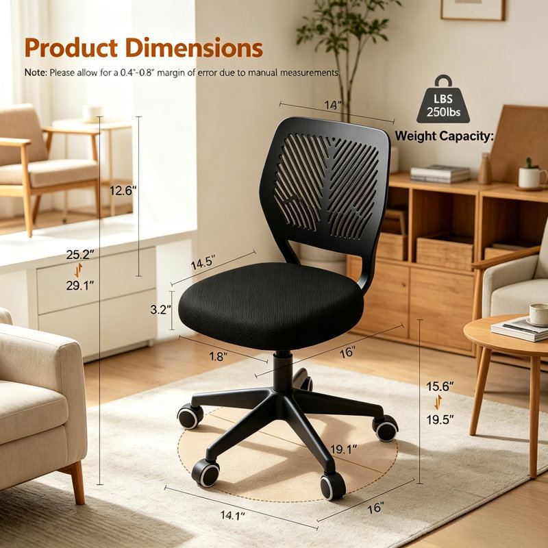 Chaise de bureau XUEGW, Black