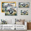 Coq sur une ferme II - art mural poulet-88534886-88534892