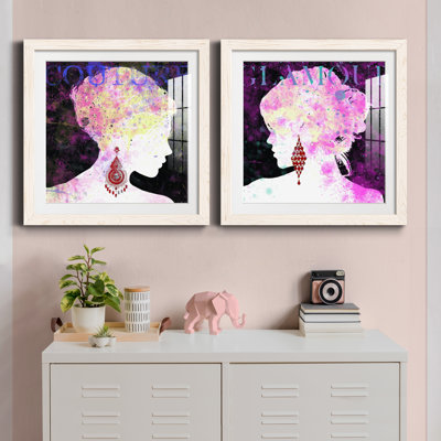 Couture - Ensemble de 2 peintures