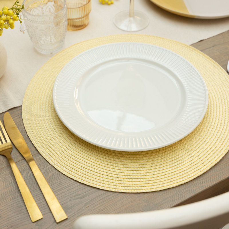 Polyester No Pattern Placemat