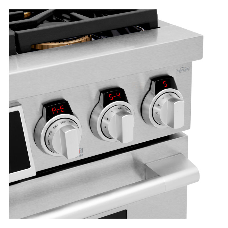30-Inch Gas Slide-In Oven Range
