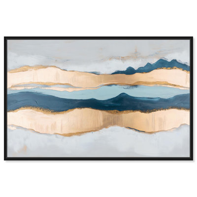 Art mural bleu Blue Ridge I par Art Remedy