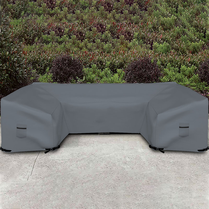 Outdoor Cover, 83.8cm H x 304.8cm W x 88.9cm D, Grey