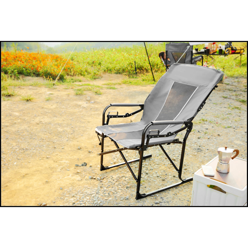 Chaise de camping, Gris