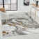 Ranheid Gray Marble Area Rug