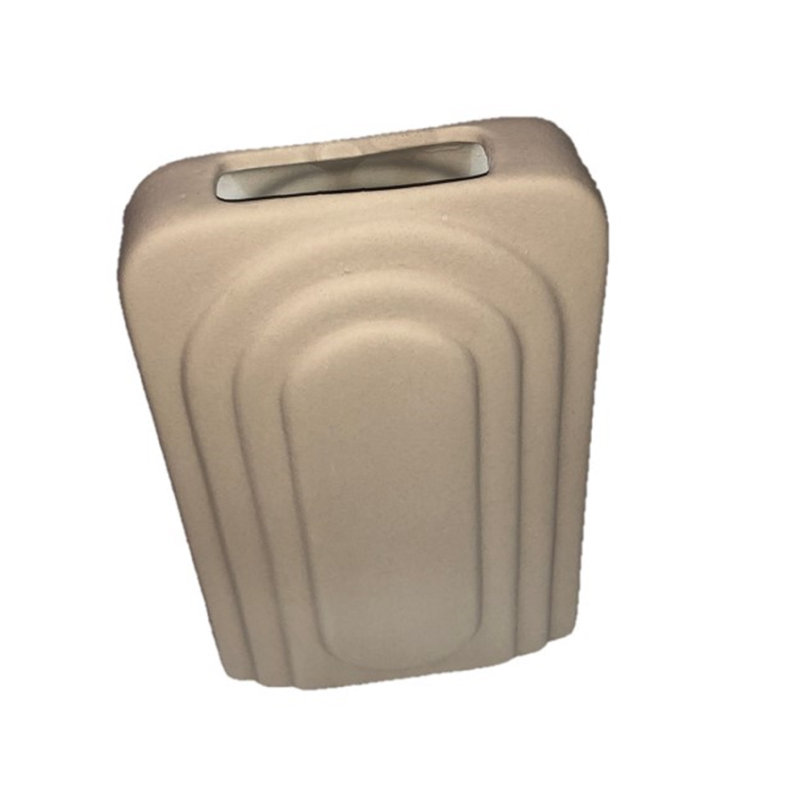 Vase de table décoratif décoratif pour la décoration intérieure, Beige clair