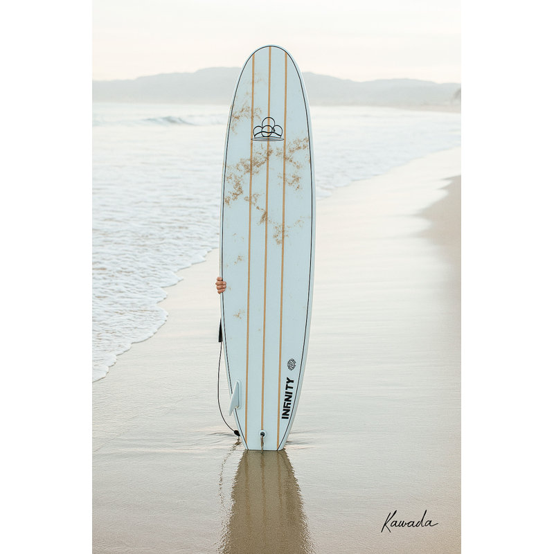 «Boardwalk Moment», art mural toile minimaliste, H 24 po x l 16 po