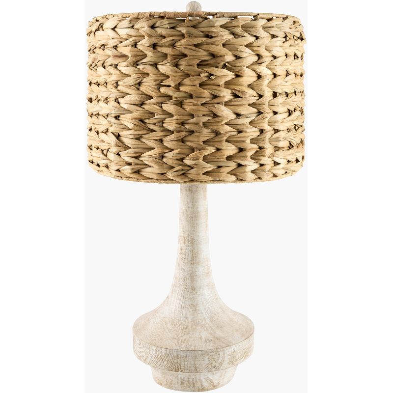 Carson Table Lamp, Distressed White