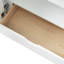 Meuble-lavabo moderne avec lavabo en céramique, 2 portes et 1 tiroir caché Stevanie-59054038