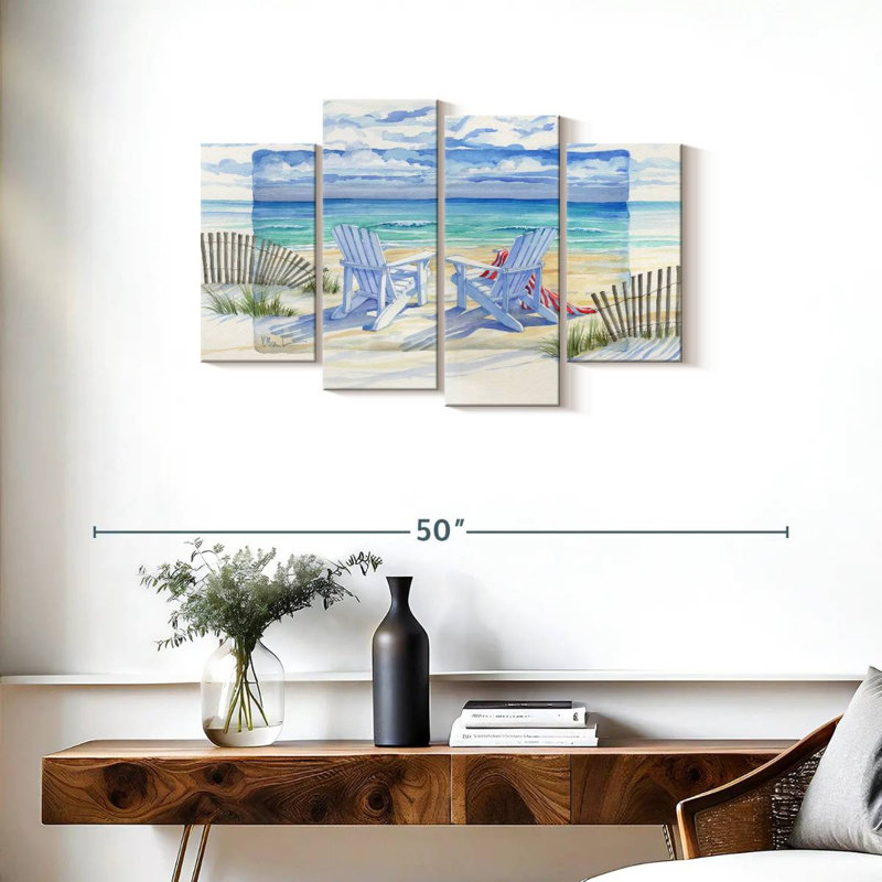 Gillard Beachview Chairs, 22" H x 36" W