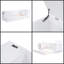 Lit de jour simple moderne blanc avec couchette, accoudoirs de rangement et station de charge intégrée-547079166