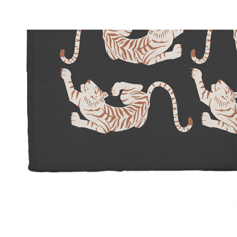 Hey Tiger Area Rug, Runner 2'6" x 8'