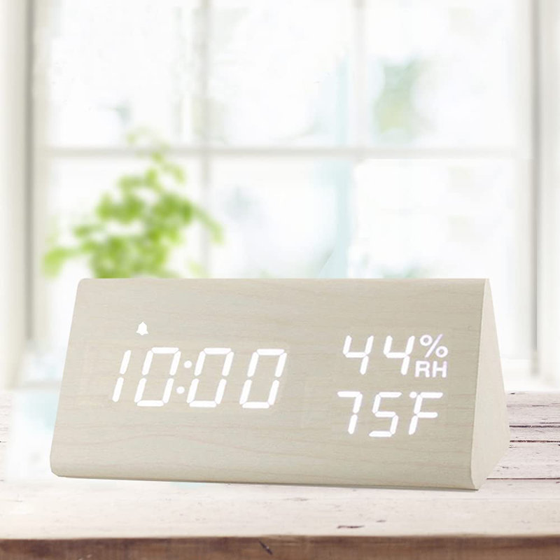 Horloge murale Zulma, Blanc