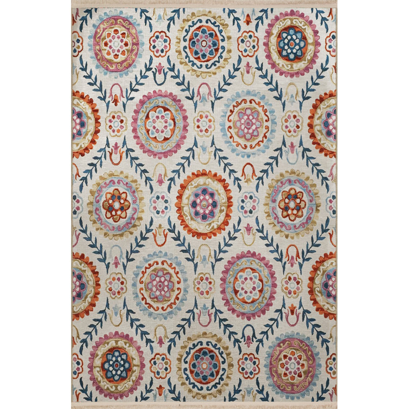 Tapis rectangulaire Vittorina, Rectangle 5 pi x 9 pi 11 po