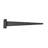 Tee Wrought Iron Heavy Duty Strap Hinge