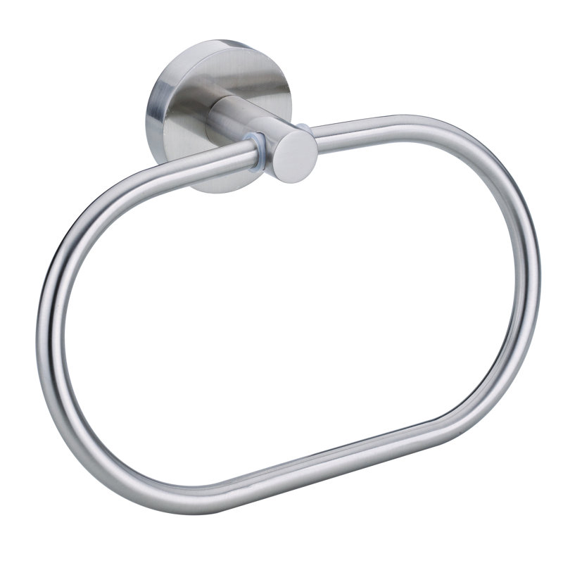 No Drill Moon Towel Ring
