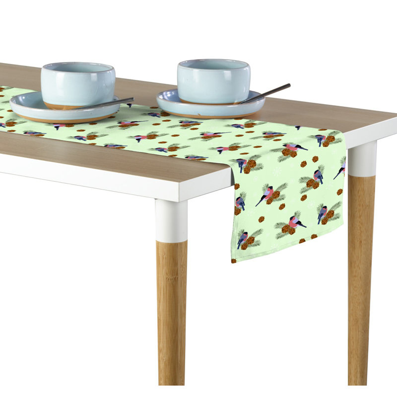 Lundy Geometric Table Runner, 14" W x 108" L