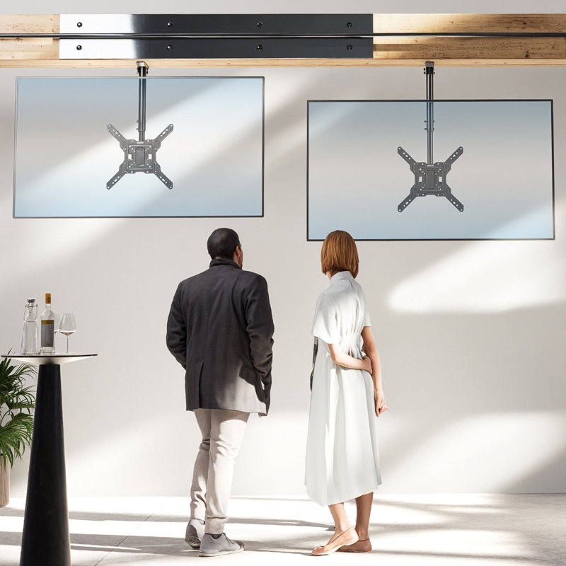 Support de plafond à mouvement complet pour téléviseur de 32 à 65 po