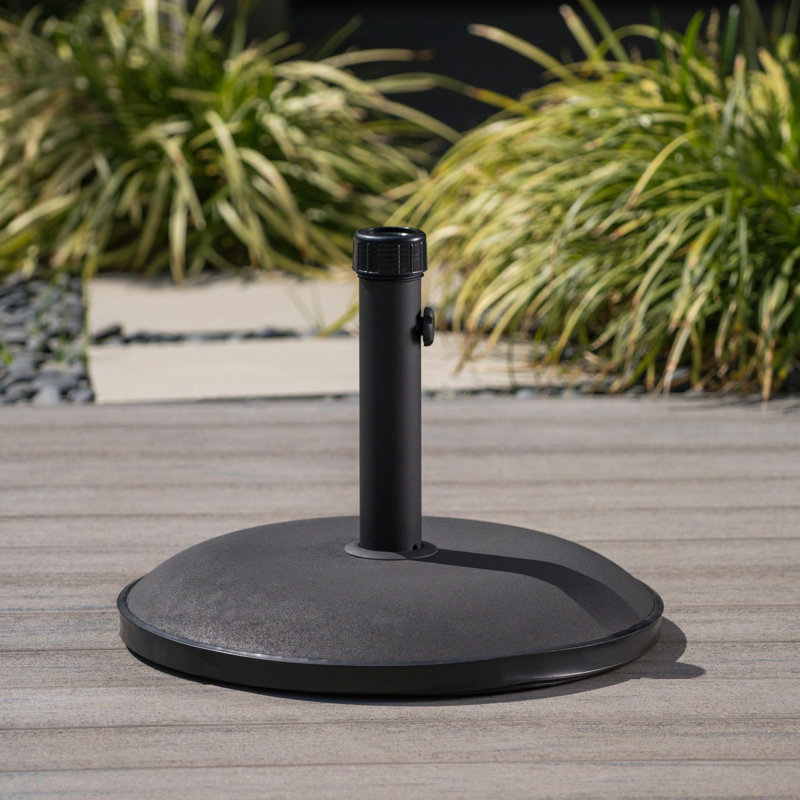 Porte-parapluie rond 55 lb, Noir